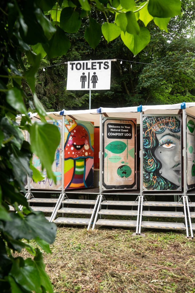 Festival eco-toilets 